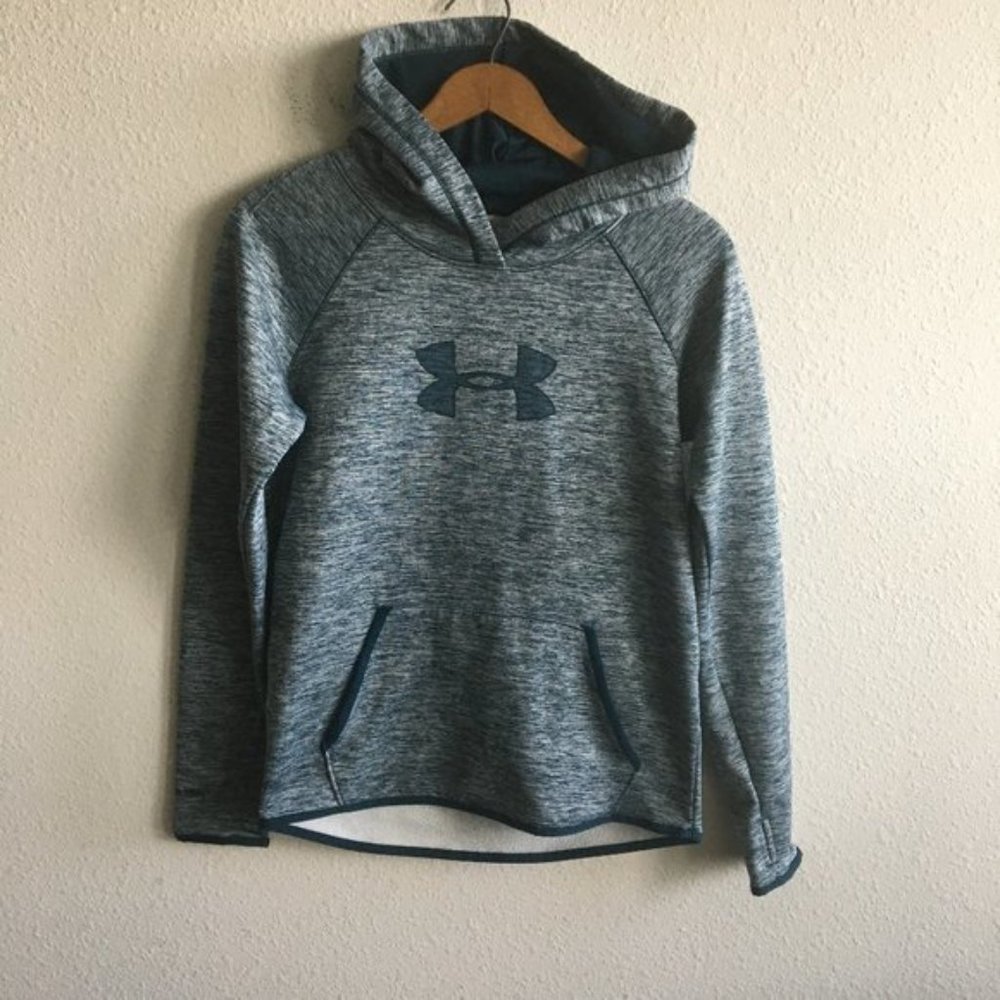 Under Armour Women's Big Logo Pullover Hoodie Sweatshirt Size XS
